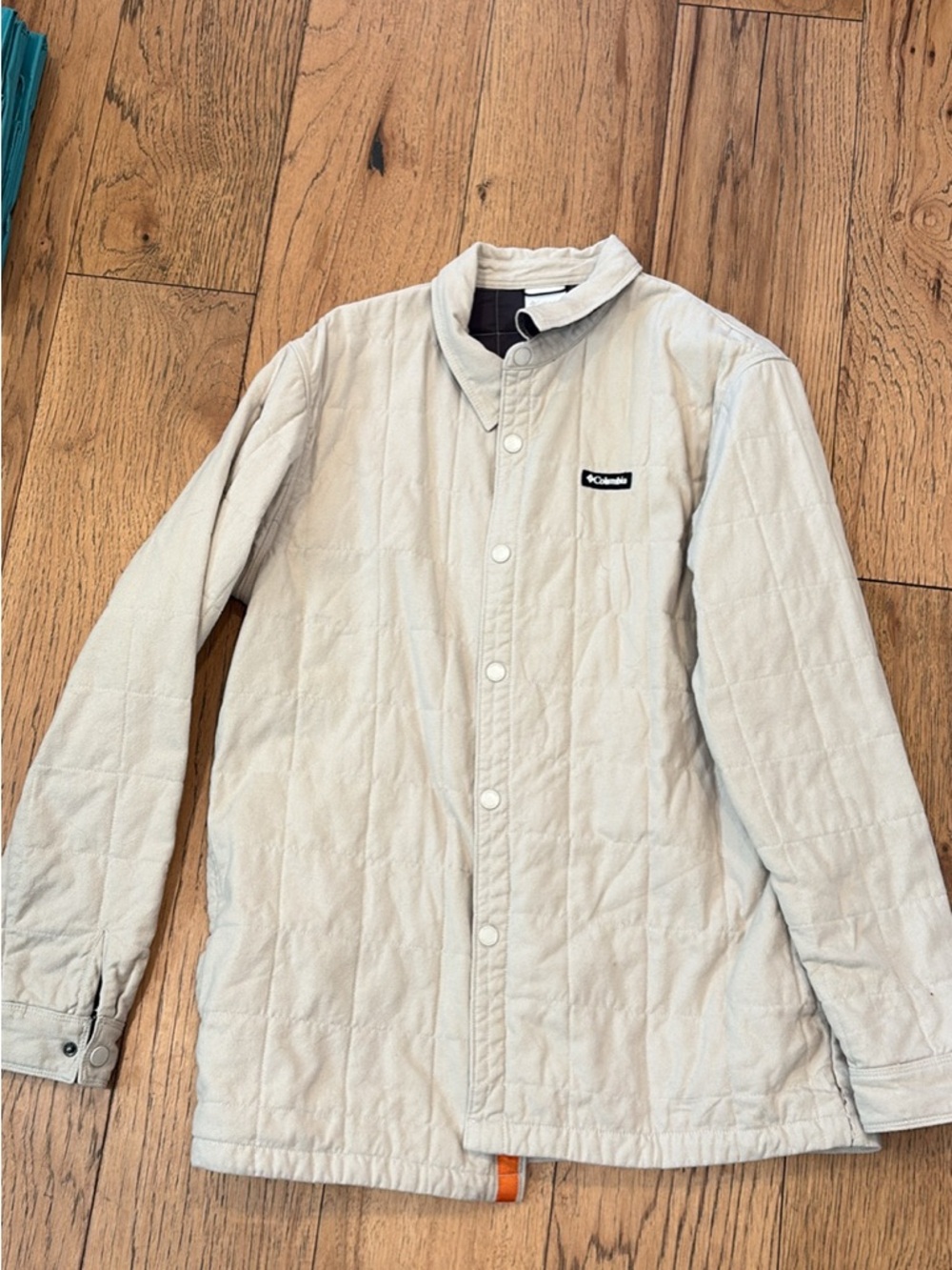 Columbia Men's Quilted Shirt Jacket Large Tall